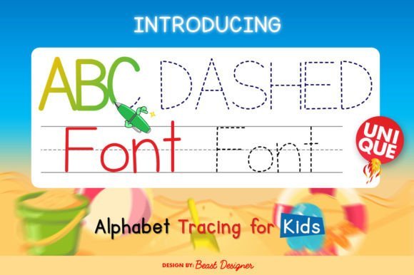 Abc Dashed Font - Featured Image