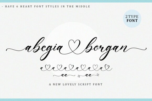 Abegia Borgan Font - Featured Image