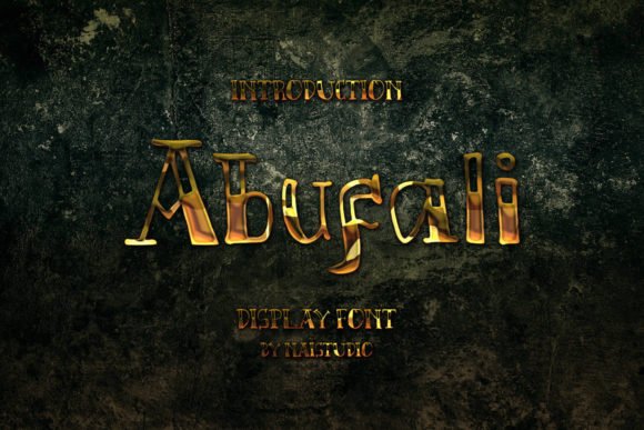 Abufali Font - Featured Image
