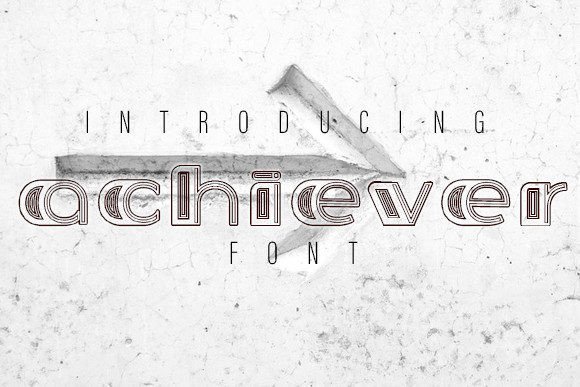 Achiever Font - Featured Image