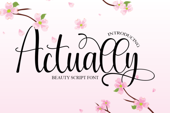 Actually Font - Featured Image