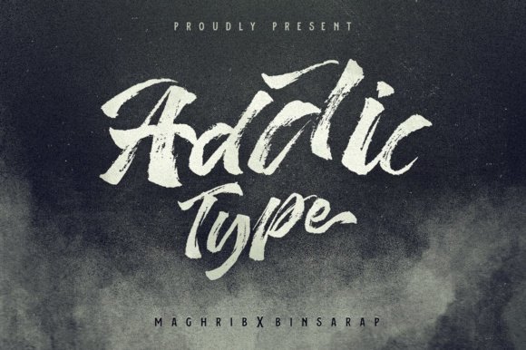 Addictype Font - Featured Image