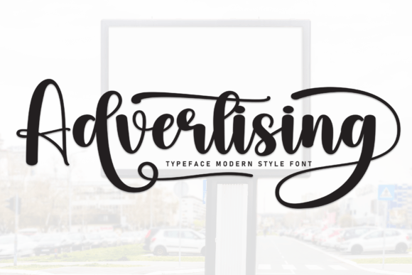 Advertising Font - Featured Image