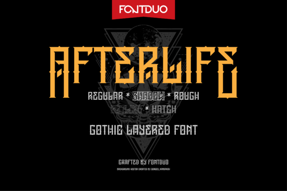 Afterlife Font - Featured Image