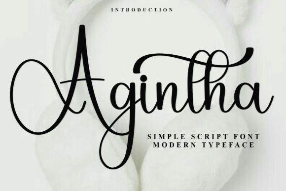 Agintha Font - Featured Image