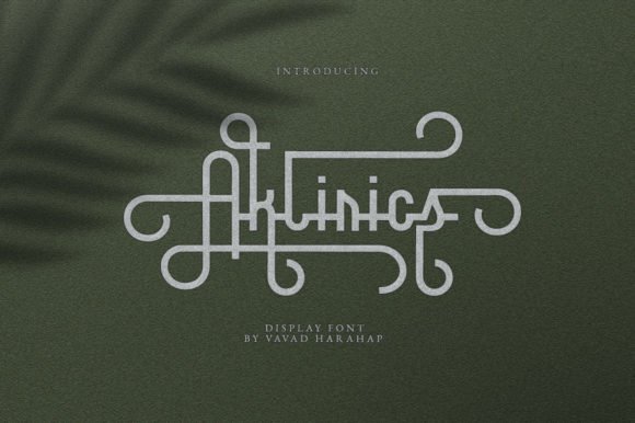 Aklirics Font - Featured Image