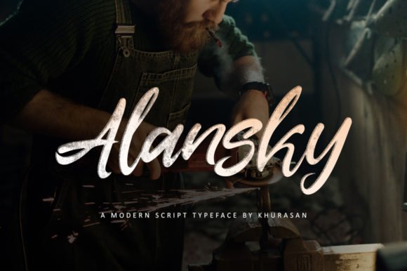 Alansky Font - Featured Image
