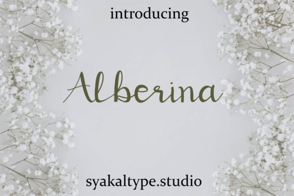 Alberina Font - Featured Image