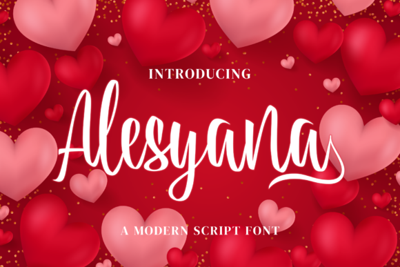 Alesyana Font - Featured Image