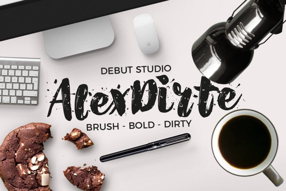 AlexDirte Font - Featured Image