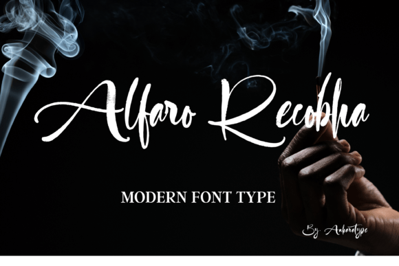Alfaro Recobha Font - Featured Image