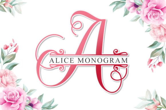 Alice Monogram Font - Featured Image