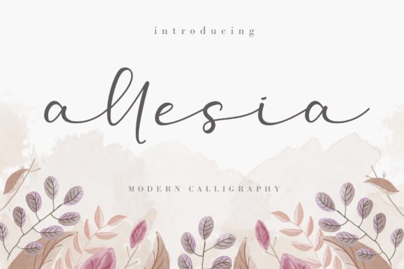 Allesia Font - Featured Image