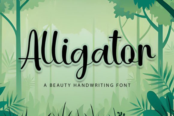 Alligator Font - Featured Image