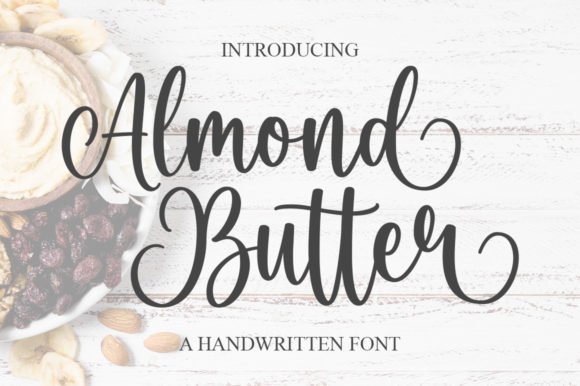 Almond Butter Font - Featured Image