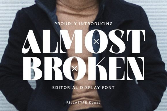 Almost Broken Font - Featured Image