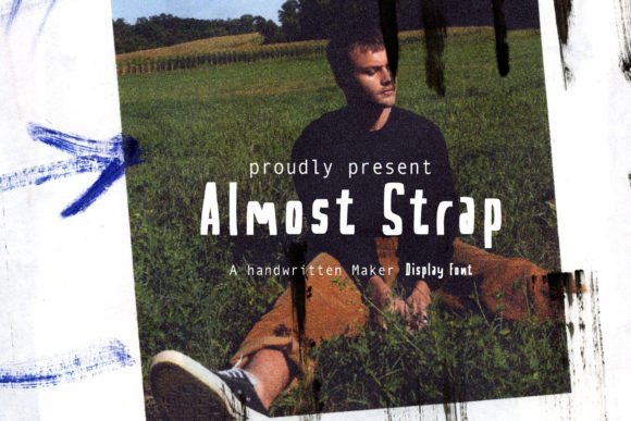 Almost Strap Font - Featured Image