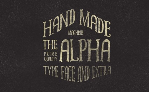 Alpha Font - Featured Image
