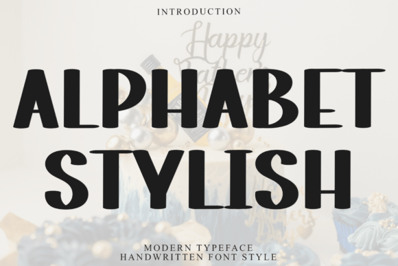 Alphabet Stylish Font - Featured Image