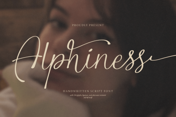 Alphiness Font - Featured Image