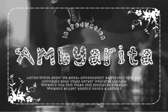 Ambyarita Font - Featured Image