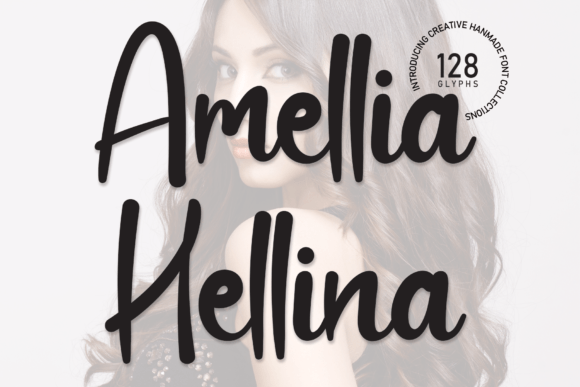 Amellia Hellina Font - Featured Image