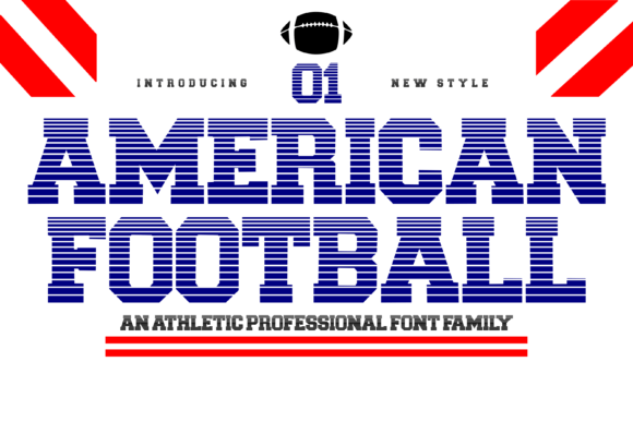 American Football 01 Font - Featured Image