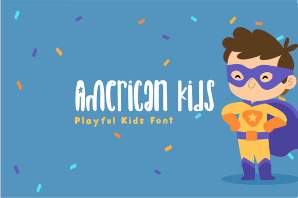 American Kids Font - Featured Image