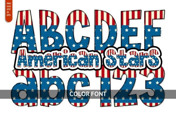 American Stars Font - Featured Image