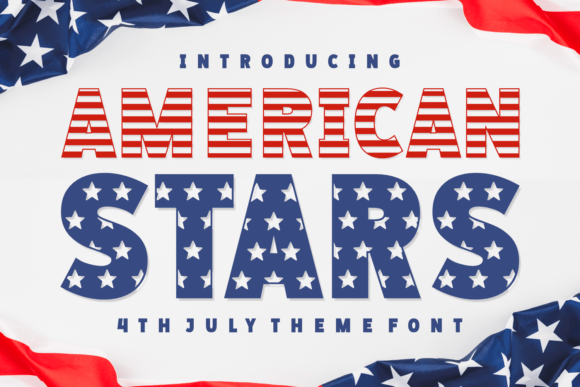 American Stars Font - Featured Image
