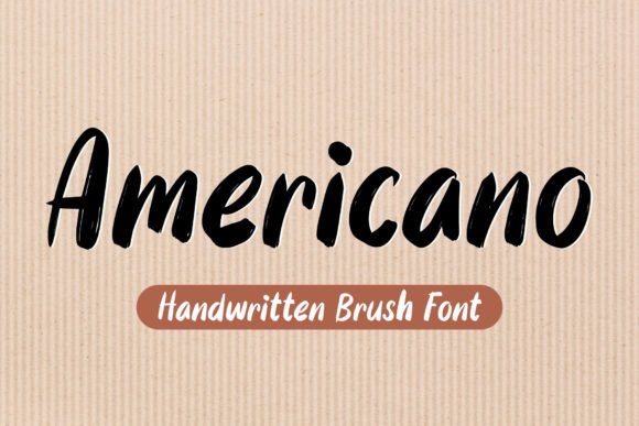 Americano Font - Featured Image