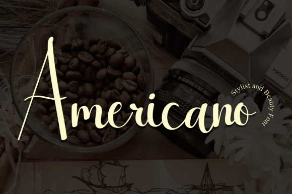 Americano Font - Featured Image