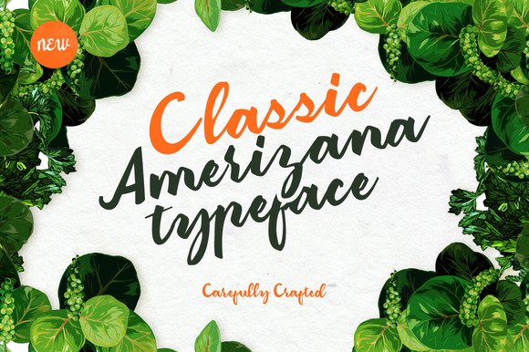 Amerizana Font - Featured Image