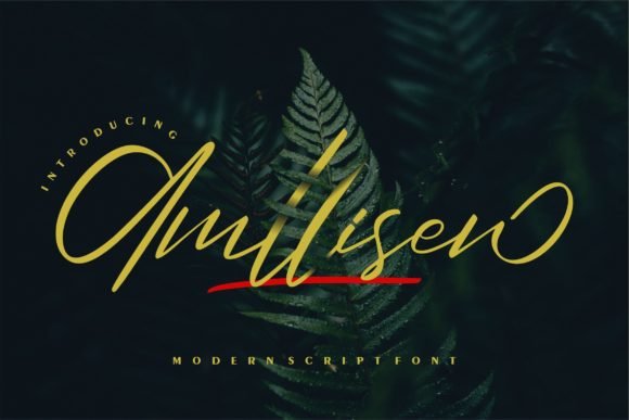 Amllisen Font - Featured Image