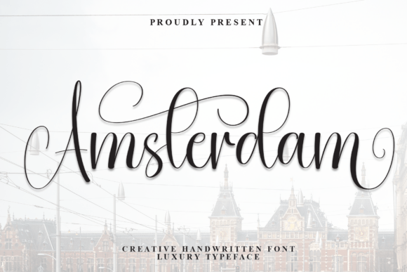 Amsterdam Font - Featured Image