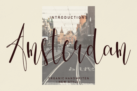 Amsterdam Font - Featured Image