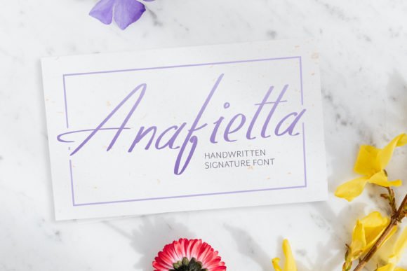 Anafietta Font - Featured Image