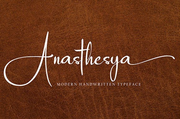 Anasteshya Font - Featured Image