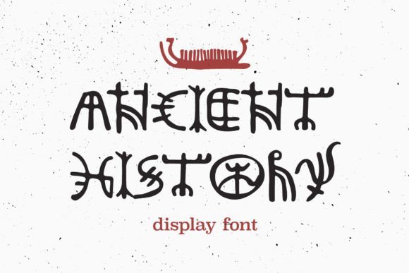 Ancient History Font - Featured Image