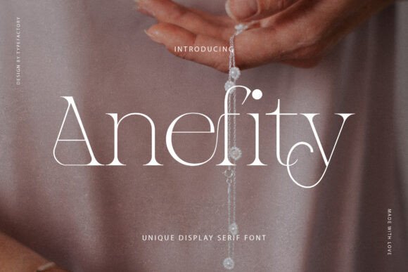 Anefity Font - Featured Image