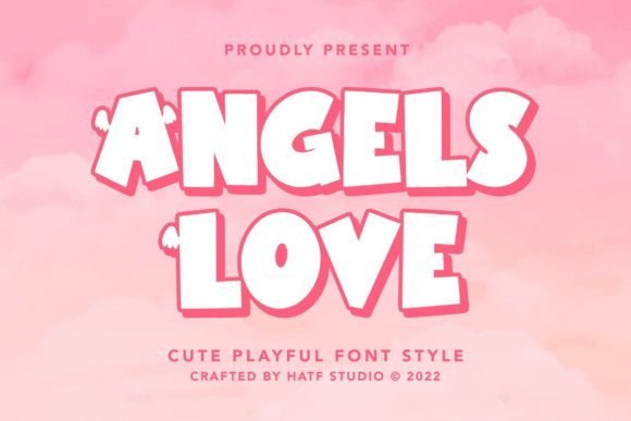 Angels Love Font - Featured Image