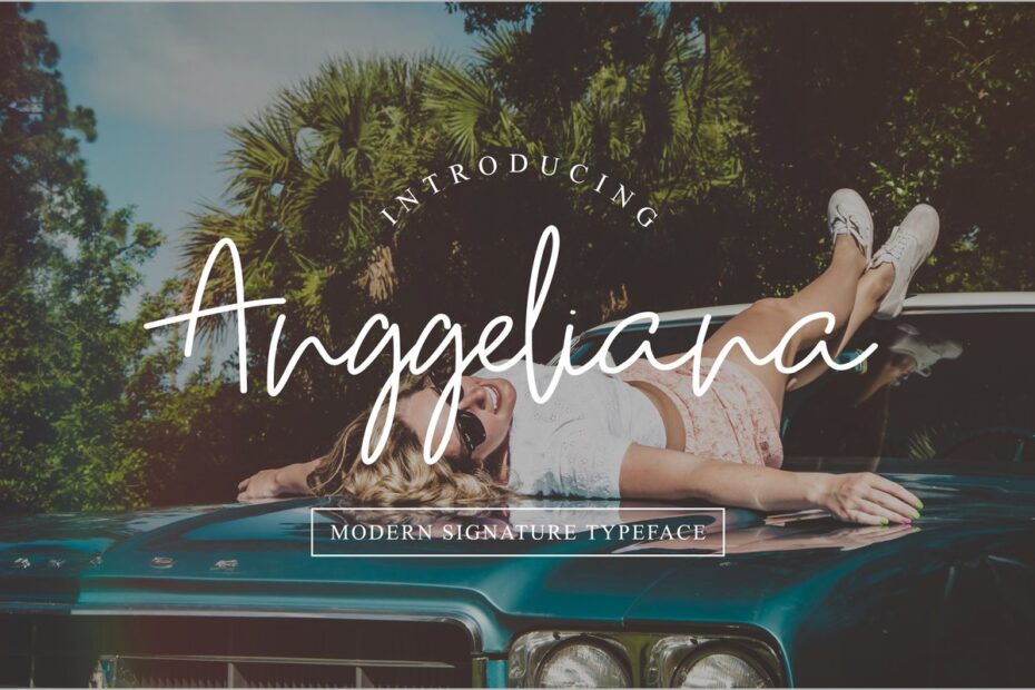 Anggeliana Font - Featured Image