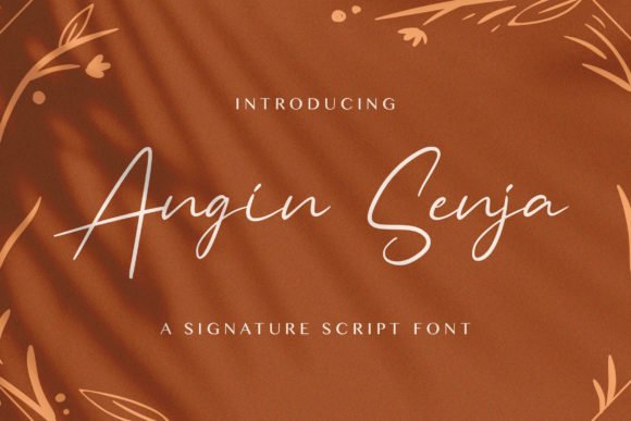 Angin Senja Font - Featured Image