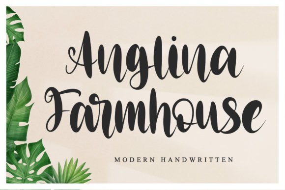 Anglina Farmhouse Font - Featured Image
