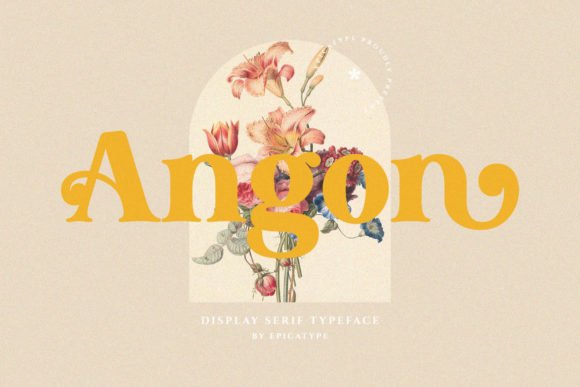 Angon Font - Featured Image