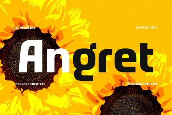 Angret Font - Featured Image