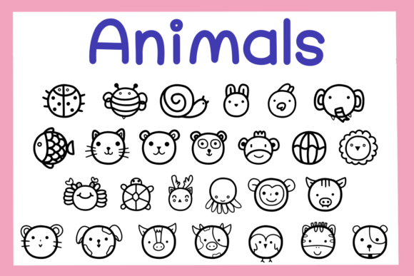Animals Font - Featured Image