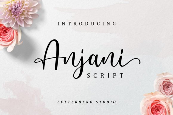 Anjani Script Font - Featured Image