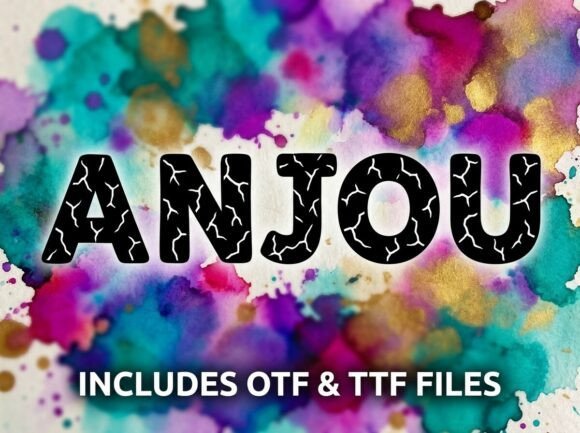 Anjou Font - Featured Image