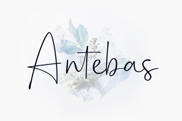 Antebas Font - Featured Image